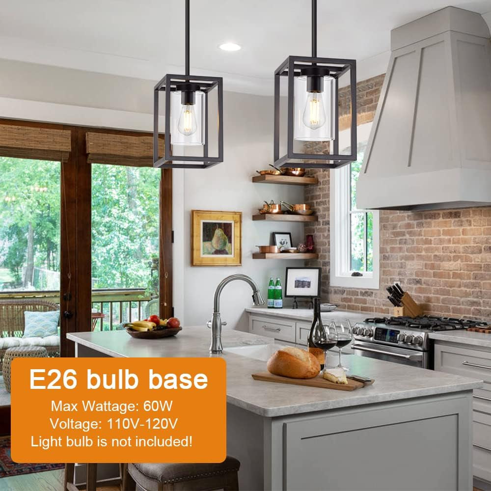 1 Light Farmhouse Pendant Lighting