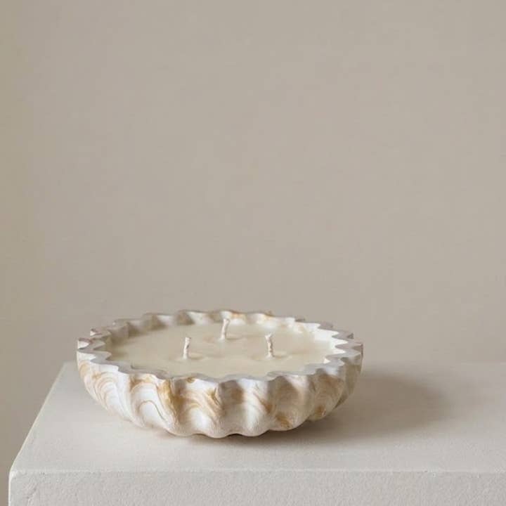 Fluted Candle Bowl Believe 15.2 cm 0.96 kg