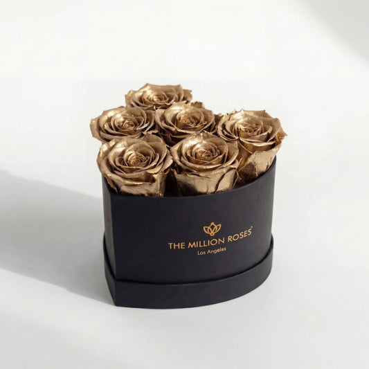 Scatola nera cuore baby | Rose oro