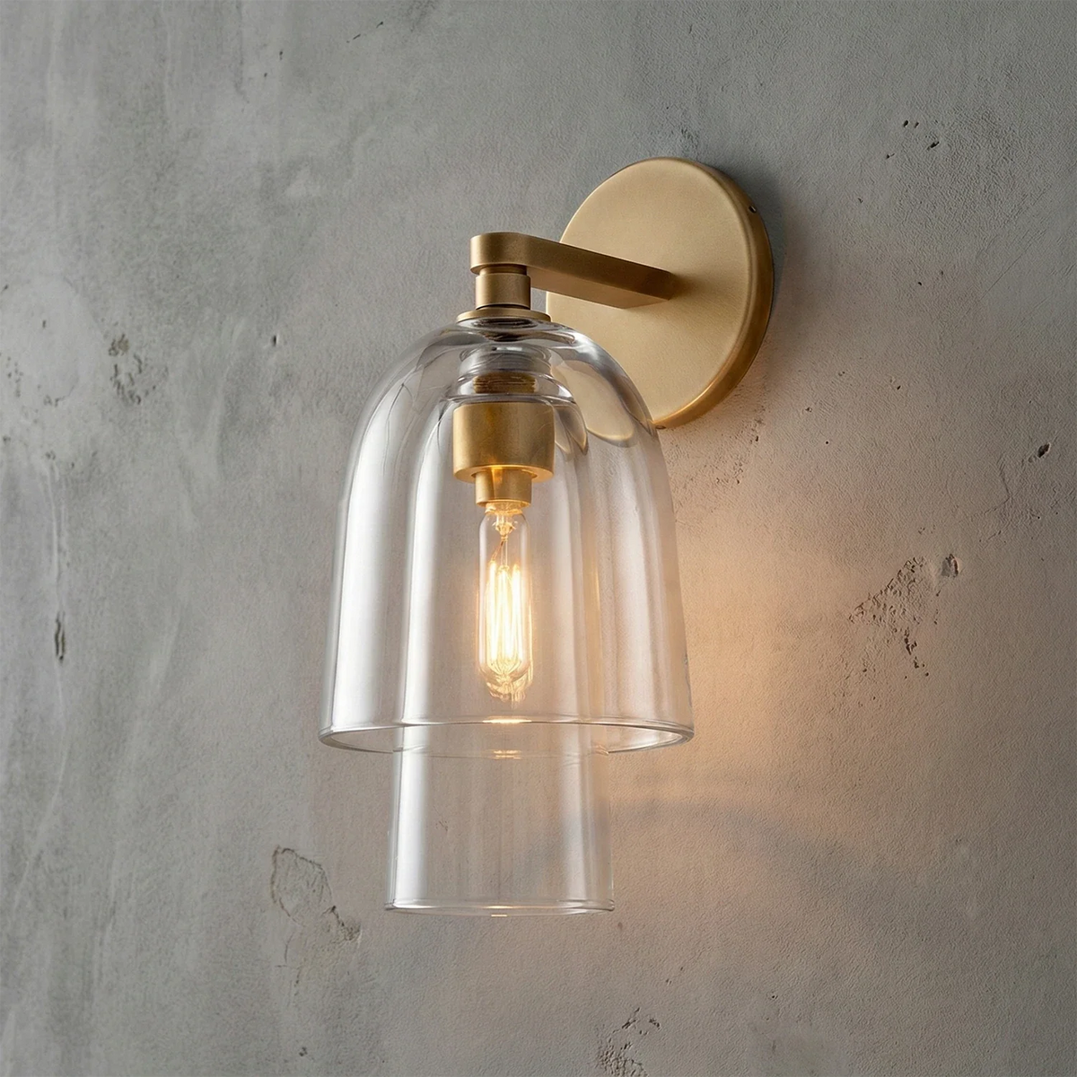 Bloomz Glass Flute Sconce