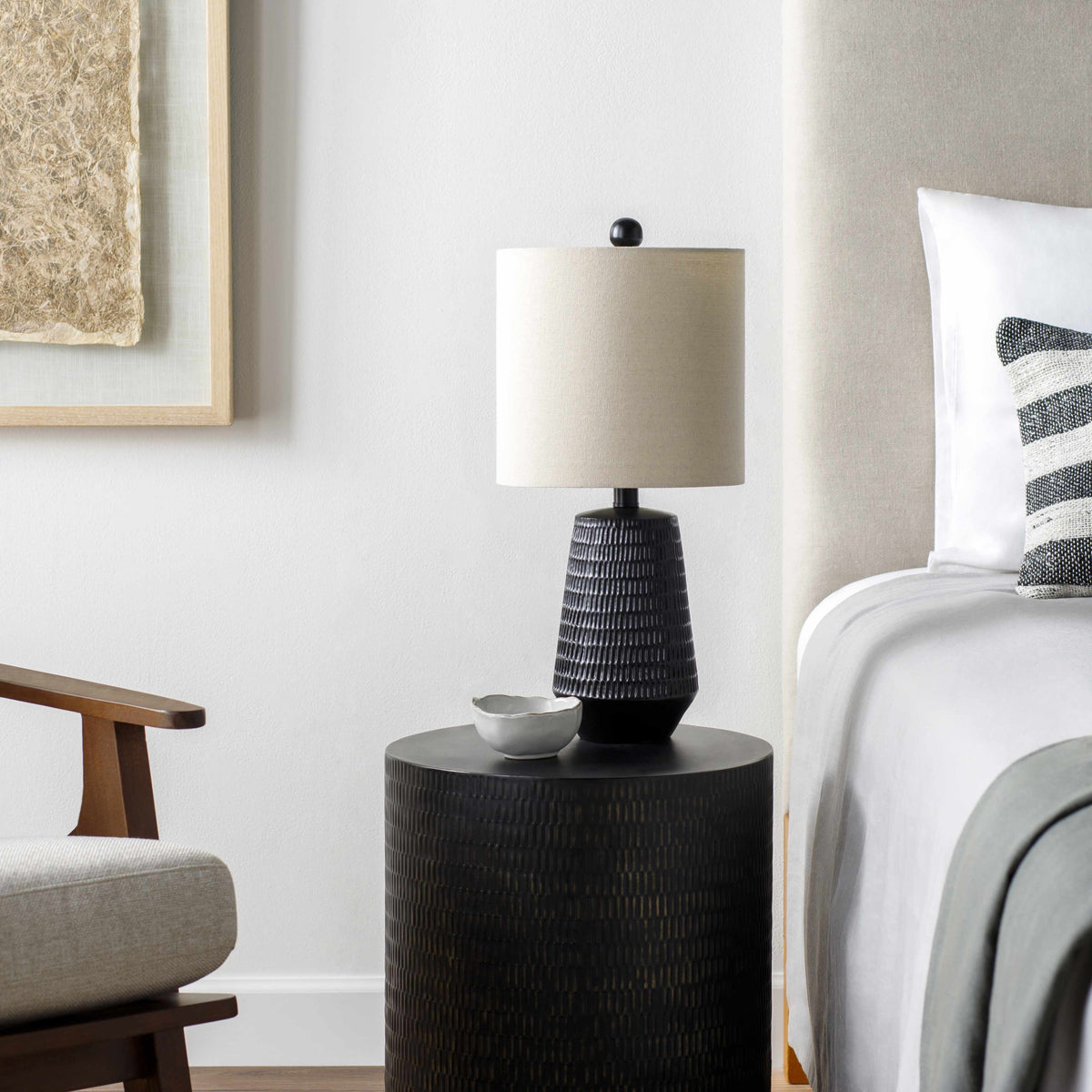 Berehomet Black Table Lamp