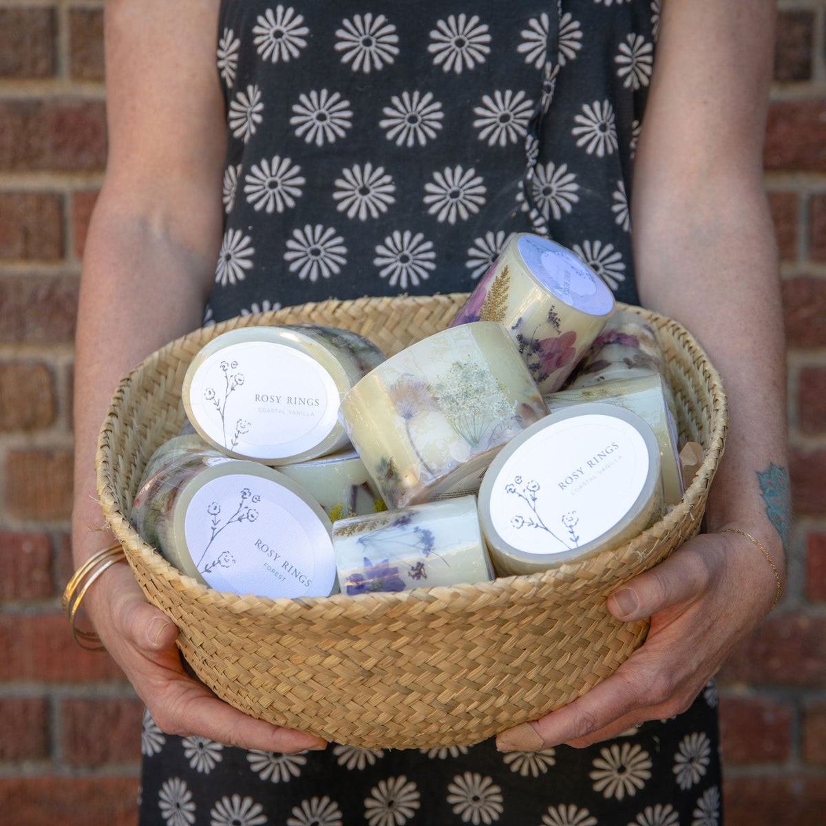 Petite Botanical Candle - Roman Lavender