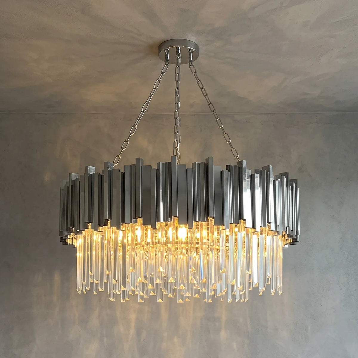 Bourbons Alphonsus Crystal Chandelier