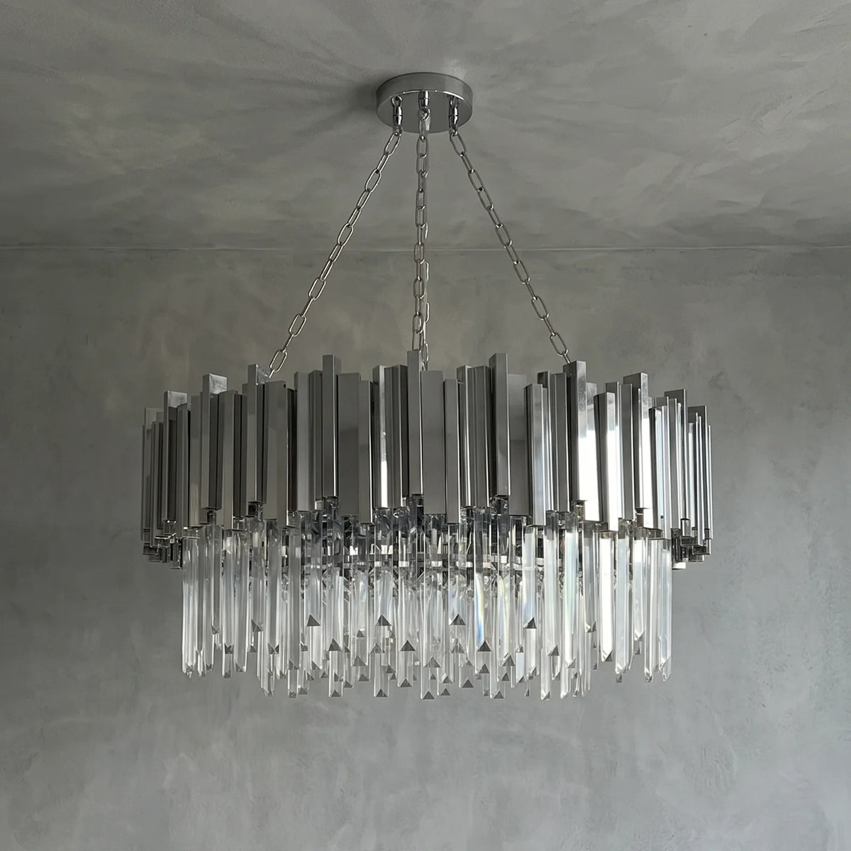 Bourbons Alphonsus Crystal Chandelier
