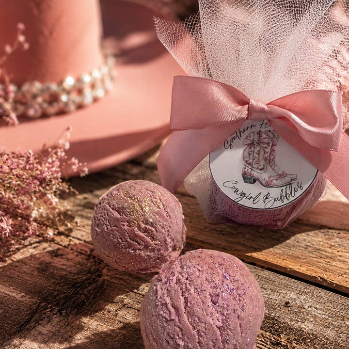 Cowgirl French Lavender Bubble Bath Scoop Southern Fleek Bath LLC