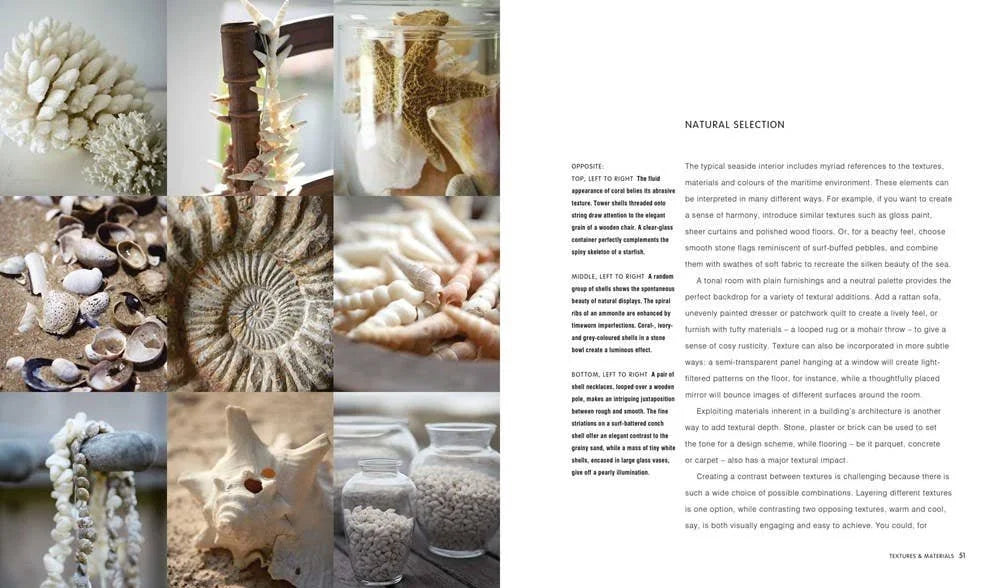 Coastal Blues Interior Design Coffee Table Book