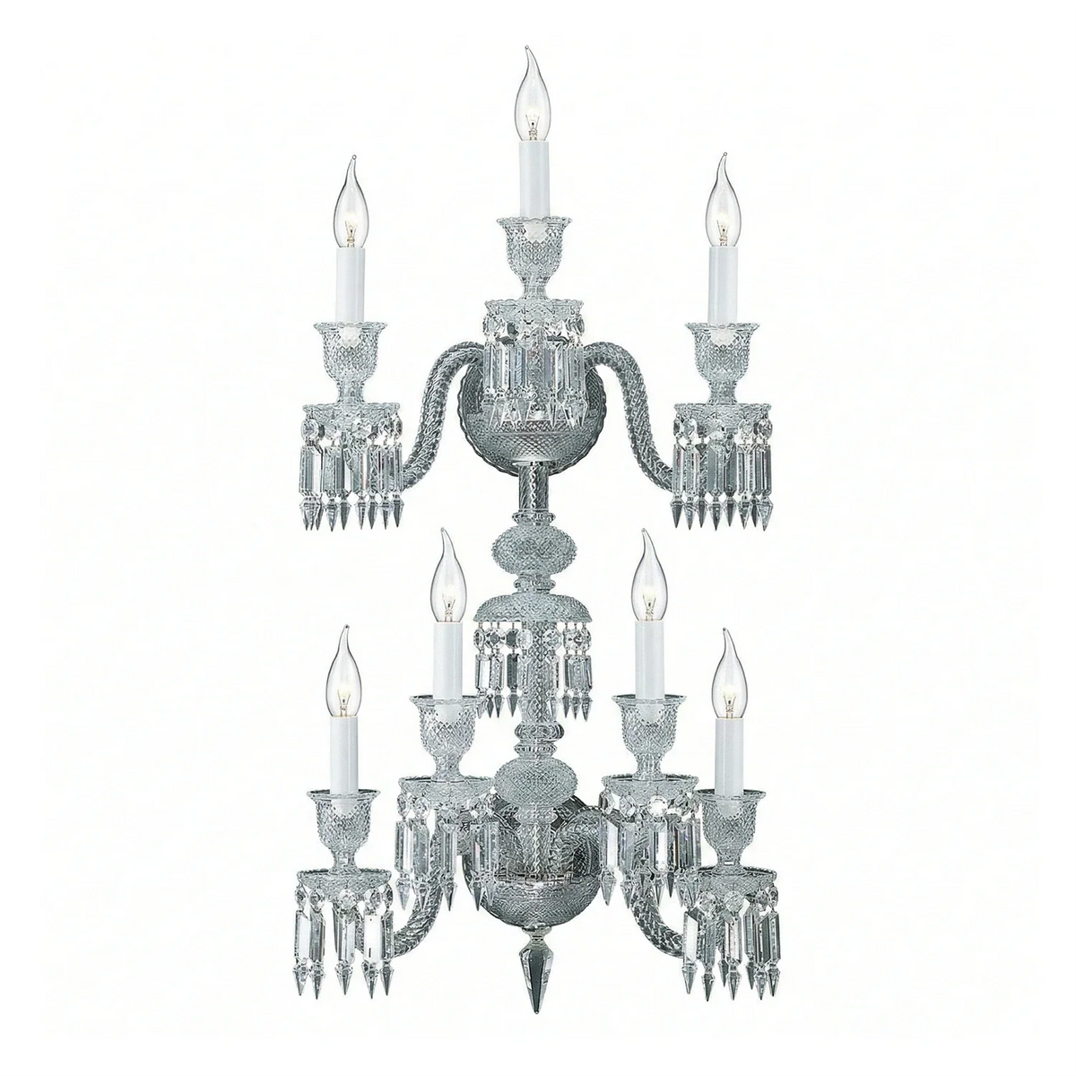 Caelum Apex Crystal Wall Lamp