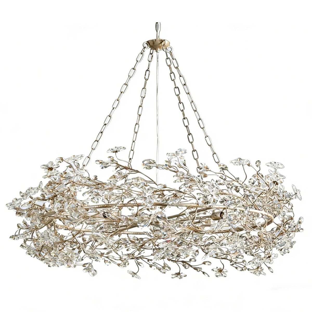 Celestial Bloom Crown Chandelier