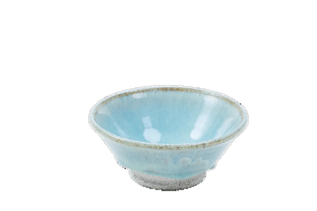 Blue Series Ceramic Bowls — Dragonfruit Clay, 4–8 oz