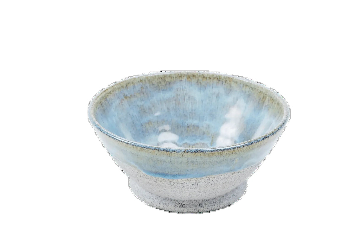 Blue Series Ceramic Bowls — Dragonfruit Clay, 4–8 oz