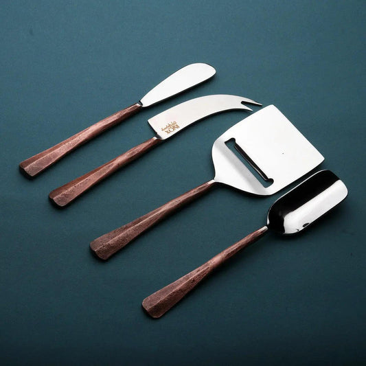 Copper Ridge Cheese Knives 4 Pc. Set