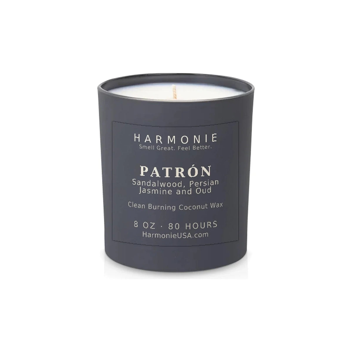 Patrón Candle - Luxury Jasmine & Oud Scented Candle | Harmonie