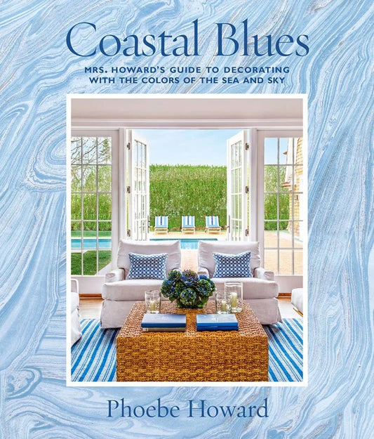 Coastal Blues Interior Design Coffee Table Book