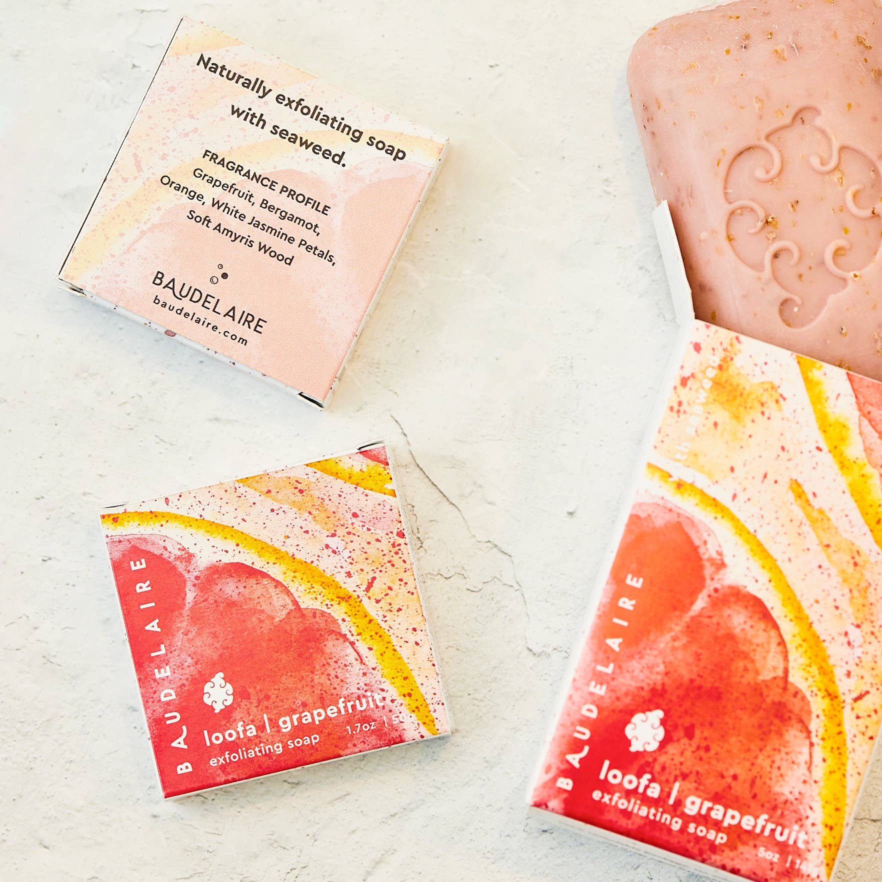 Grapefruit Loofa Bath Soap