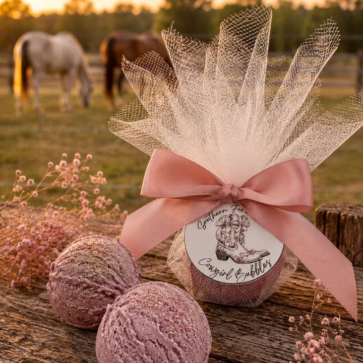 Cowgirl French Lavender Bubble Bath Scoop Southern Fleek Bath LLC
