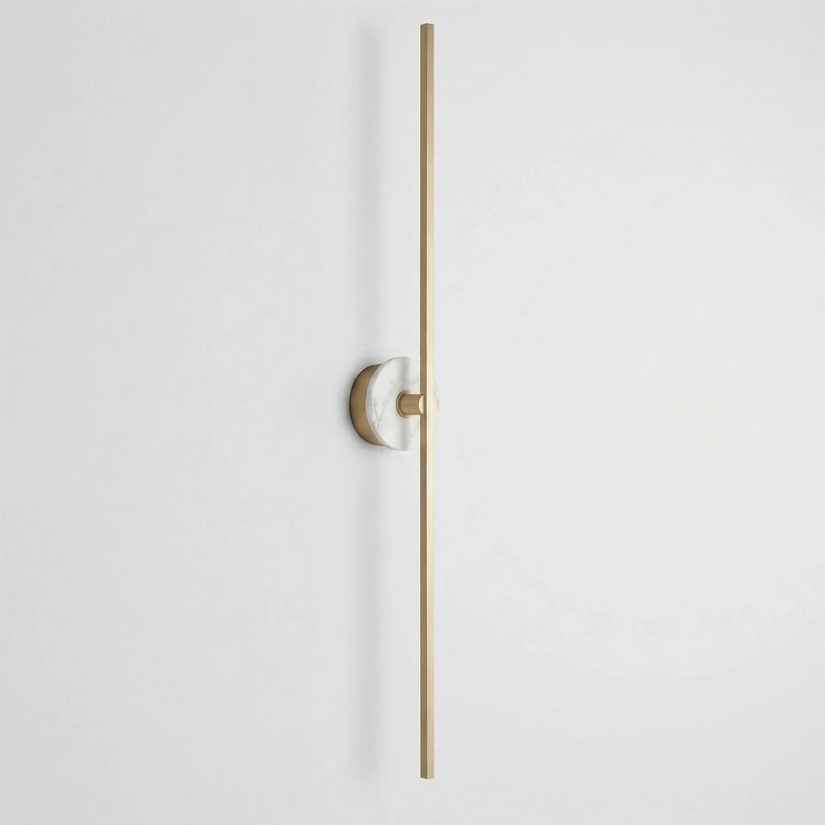 Essential Alabaster Brass Wall Sconce