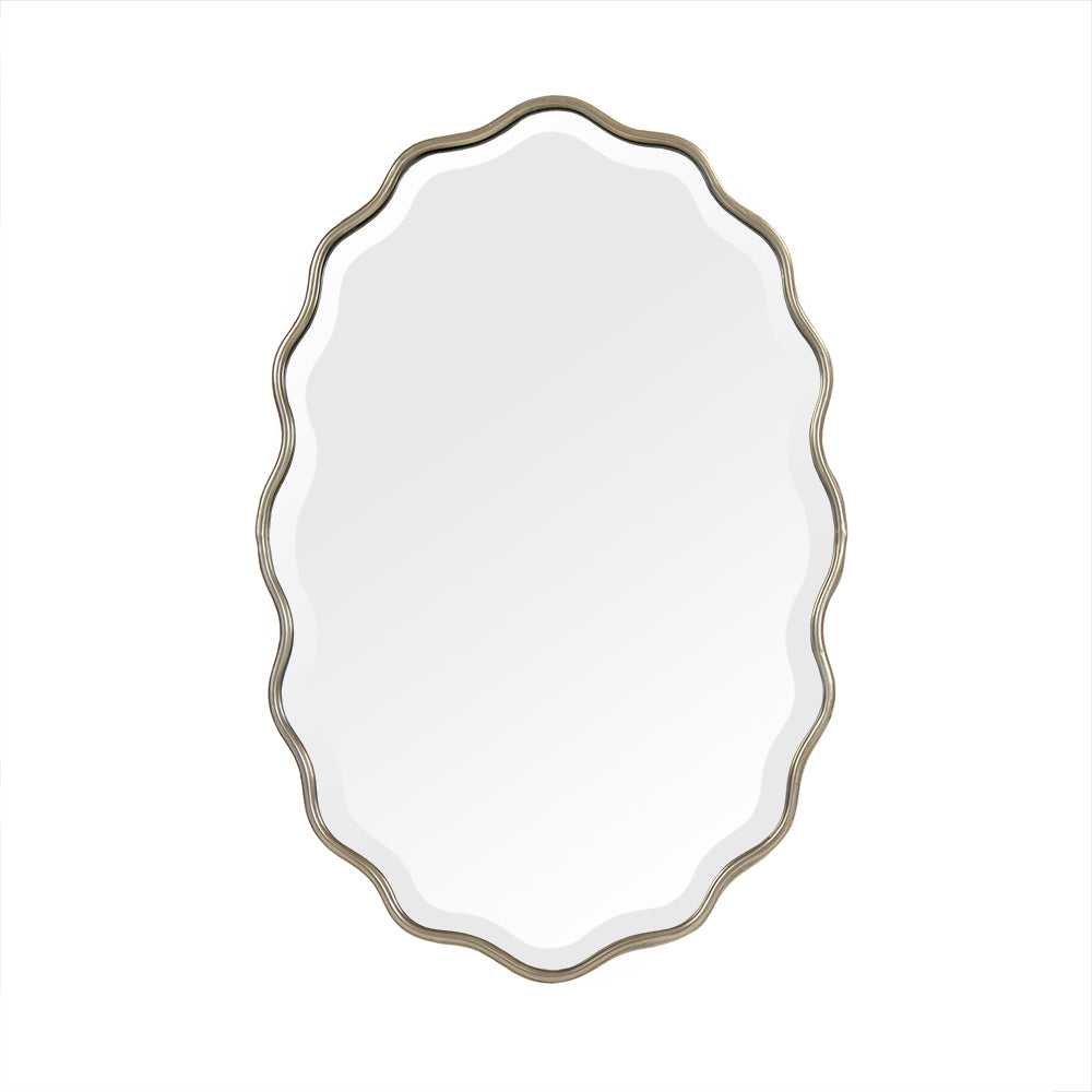 Odette Scalloped Wall Mirror 29.5 in