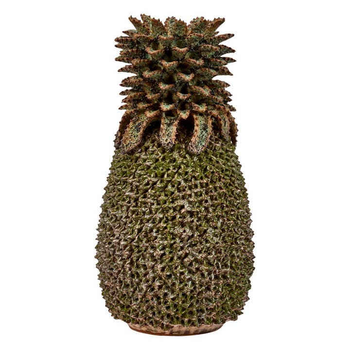 Handcrafted Ceramic Pineapple Vase