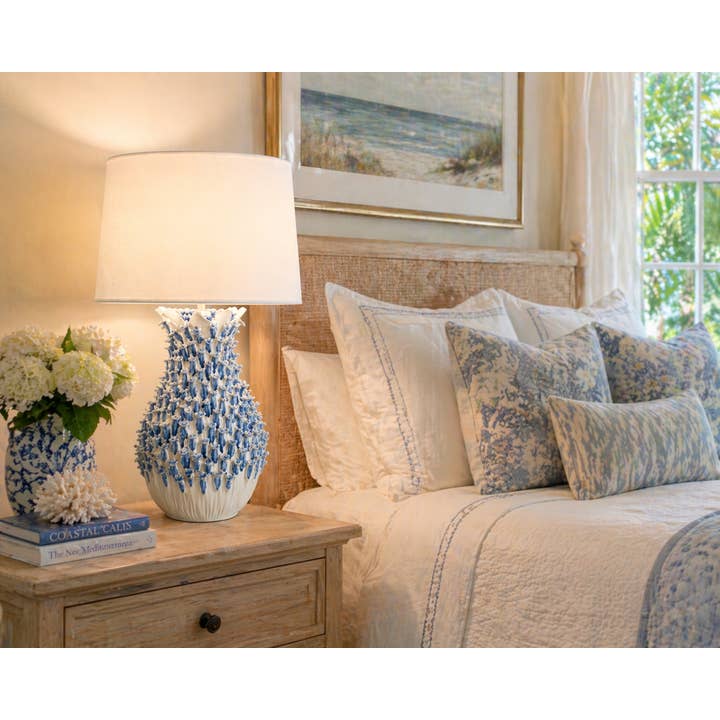 Blue Barnacle Original Ceramic Table Lamp