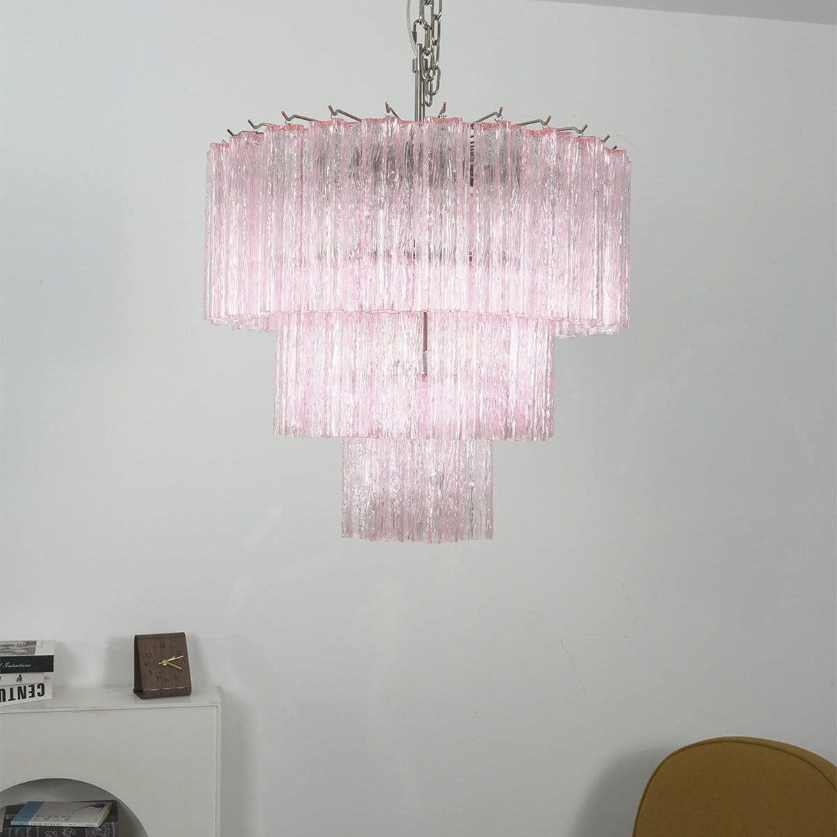 Fantastic Murano Tubes Glass Tube Chandelier