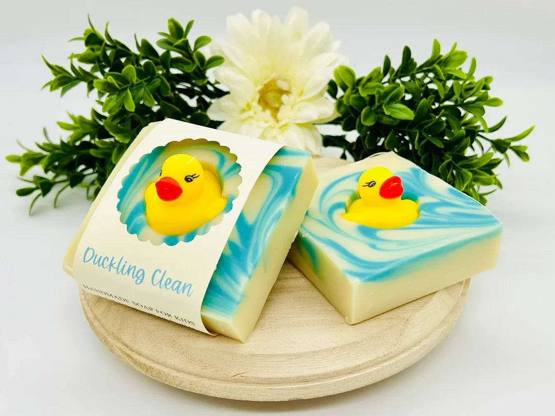 Duckling Clean Handmade Soap Bar for Kids – Vegan Cold Process Soap