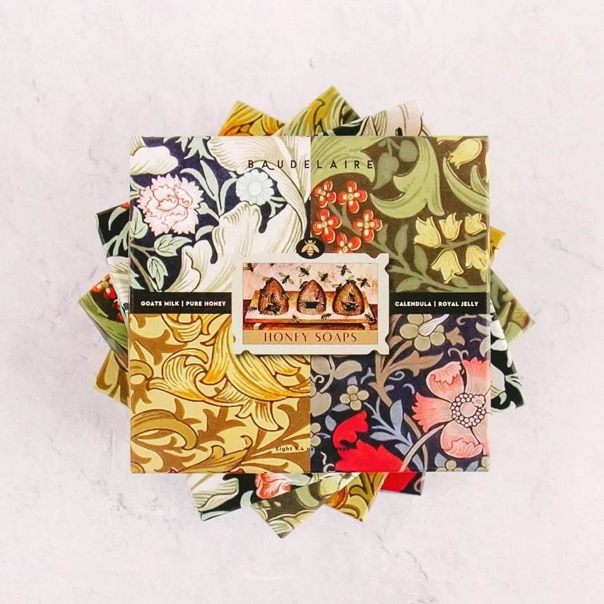 Honey Soap Assortment (1.4oz - 8 Bar Gift Box)