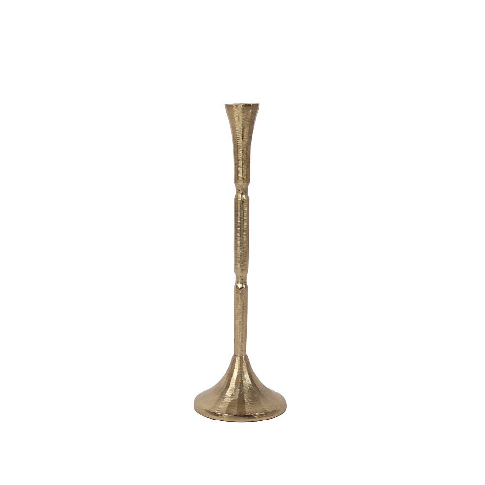 Gold Textured Candle Holder – 12", 14" & 16"