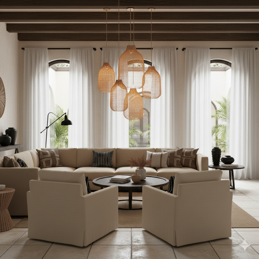 Rattan Pendant Lamp Asher