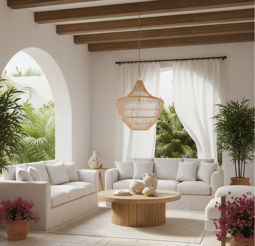 Rattan Pendant Lamp Charlotte