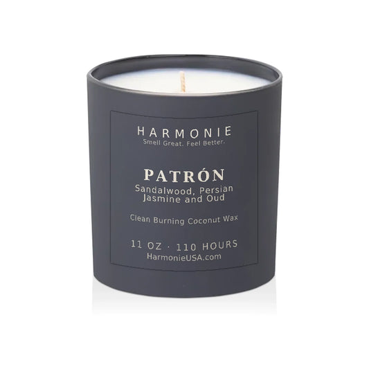 Patrón Candle - Luxury Jasmine & Oud Scented Candle | Harmonie