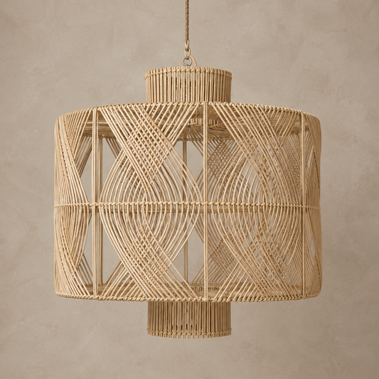 Architectural Hilda Woven Pendant Light