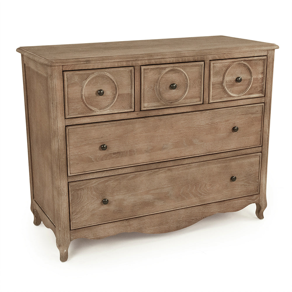 Edward Limed Grey Oak Dresser