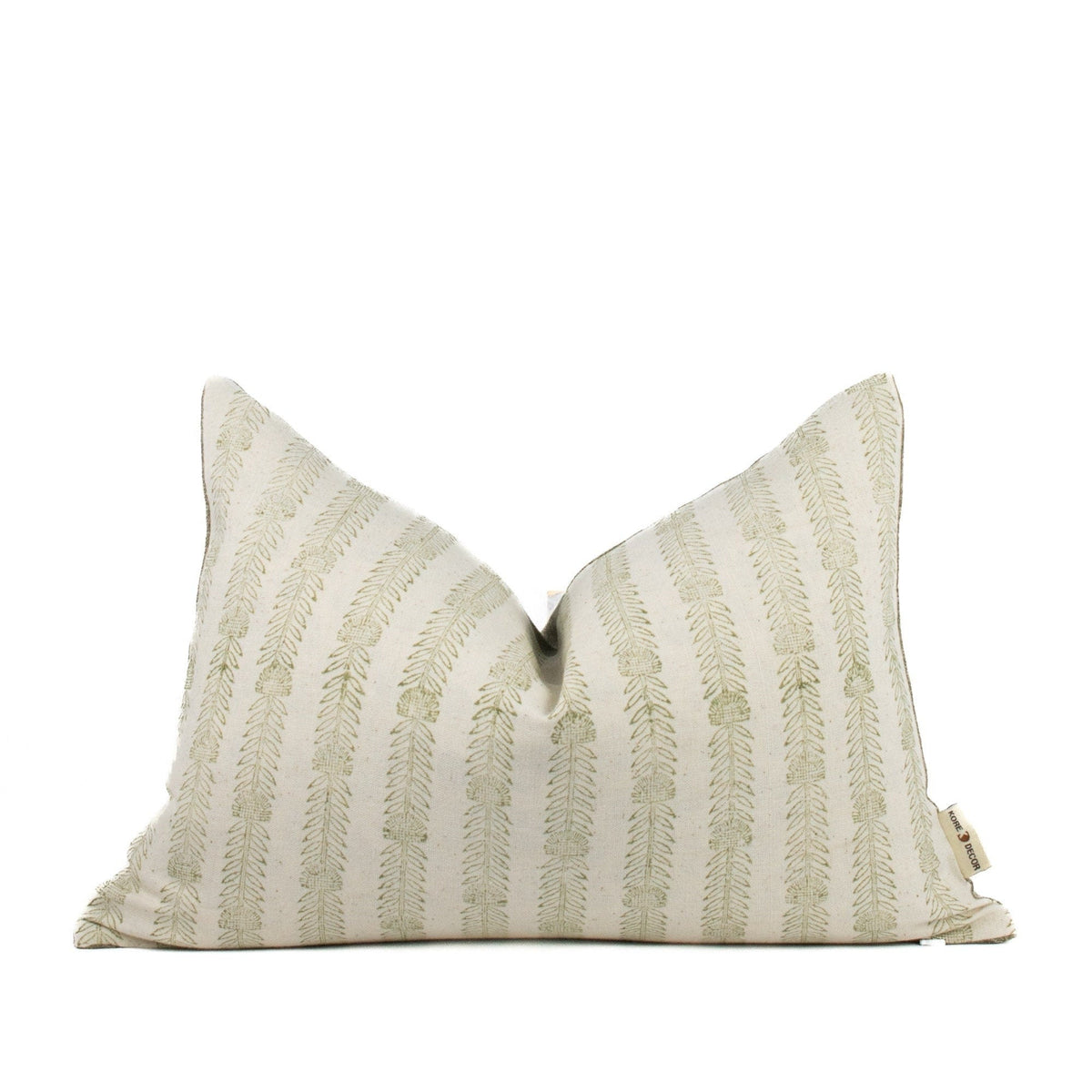 Earthy Tones Pillow Cases, Blockprinted Design, Indian Linen Cushion Cover For Couch, Bed Or Accent Use, Hand Printed Cover - BELA FOREST