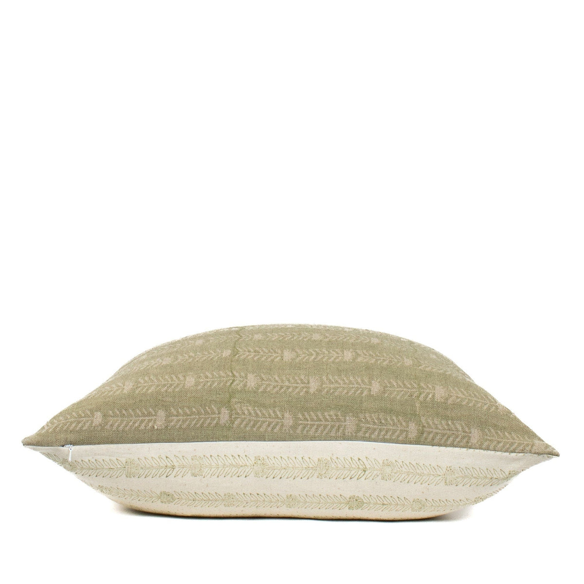 Housse de coussin fleurie en lin, coton indien imprimé au bloc, taie d'oreiller décorative de vacances, décoration intérieure confortable comme cadeau de crémaillère - BELA FOREST OL
