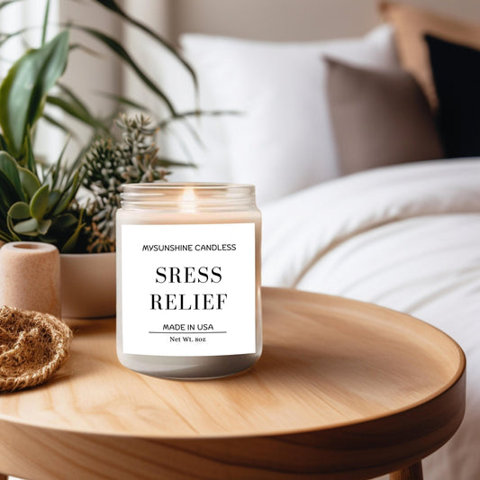 Bougie au soja Eucalyptus et Lavande | Cadeau bien-être en aromathérapie