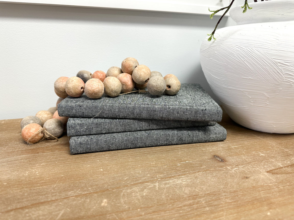 Skinny Fabric Covered Books