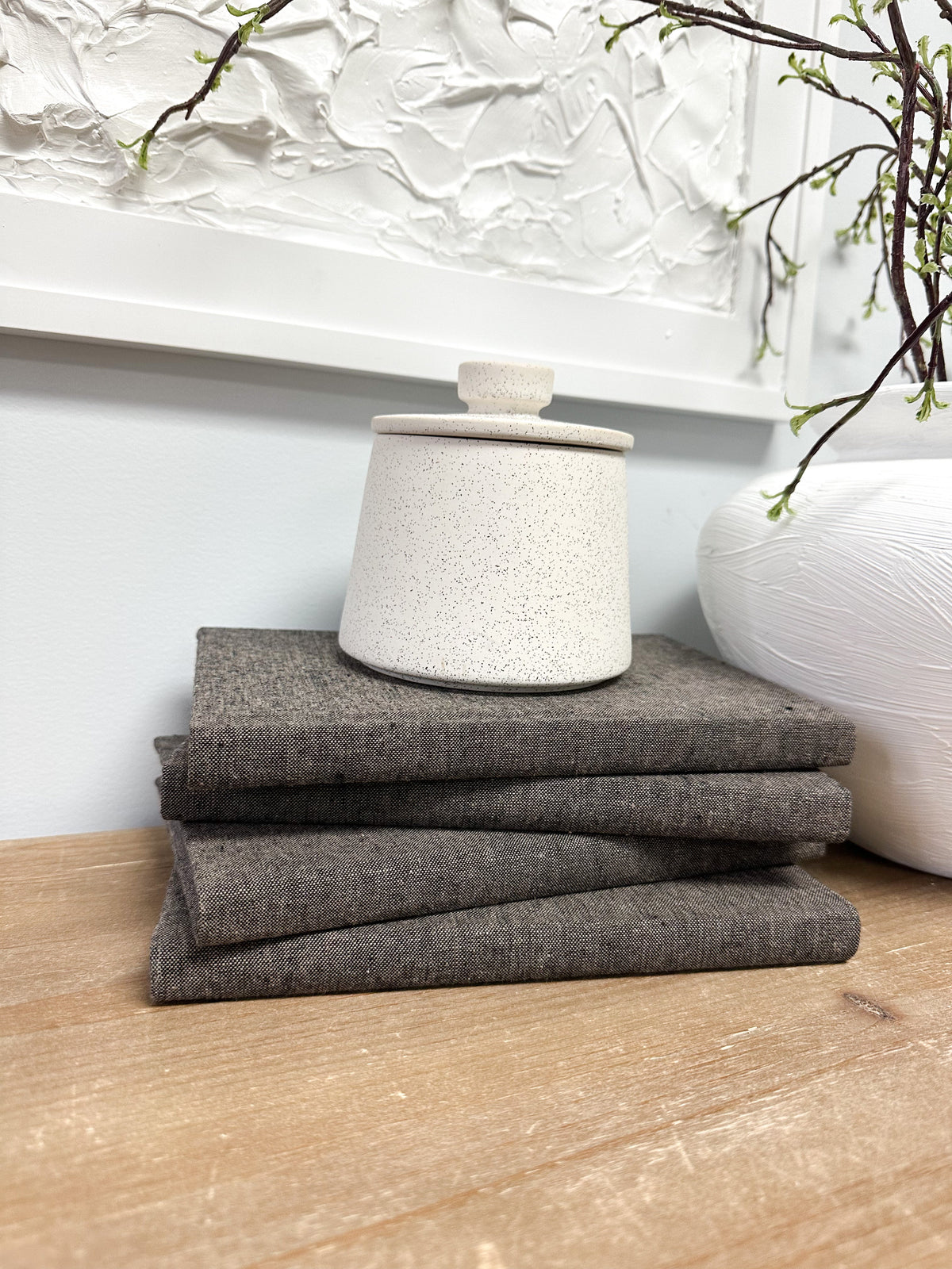 Skinny Fabric Covered Books