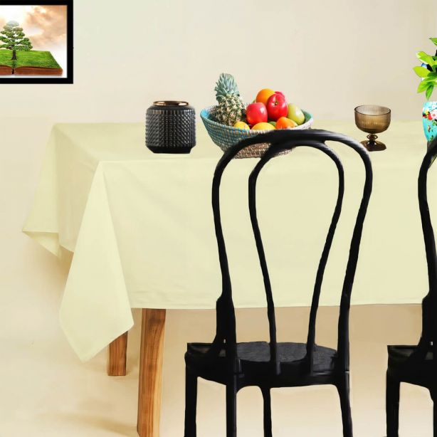 Nappe unie en coton