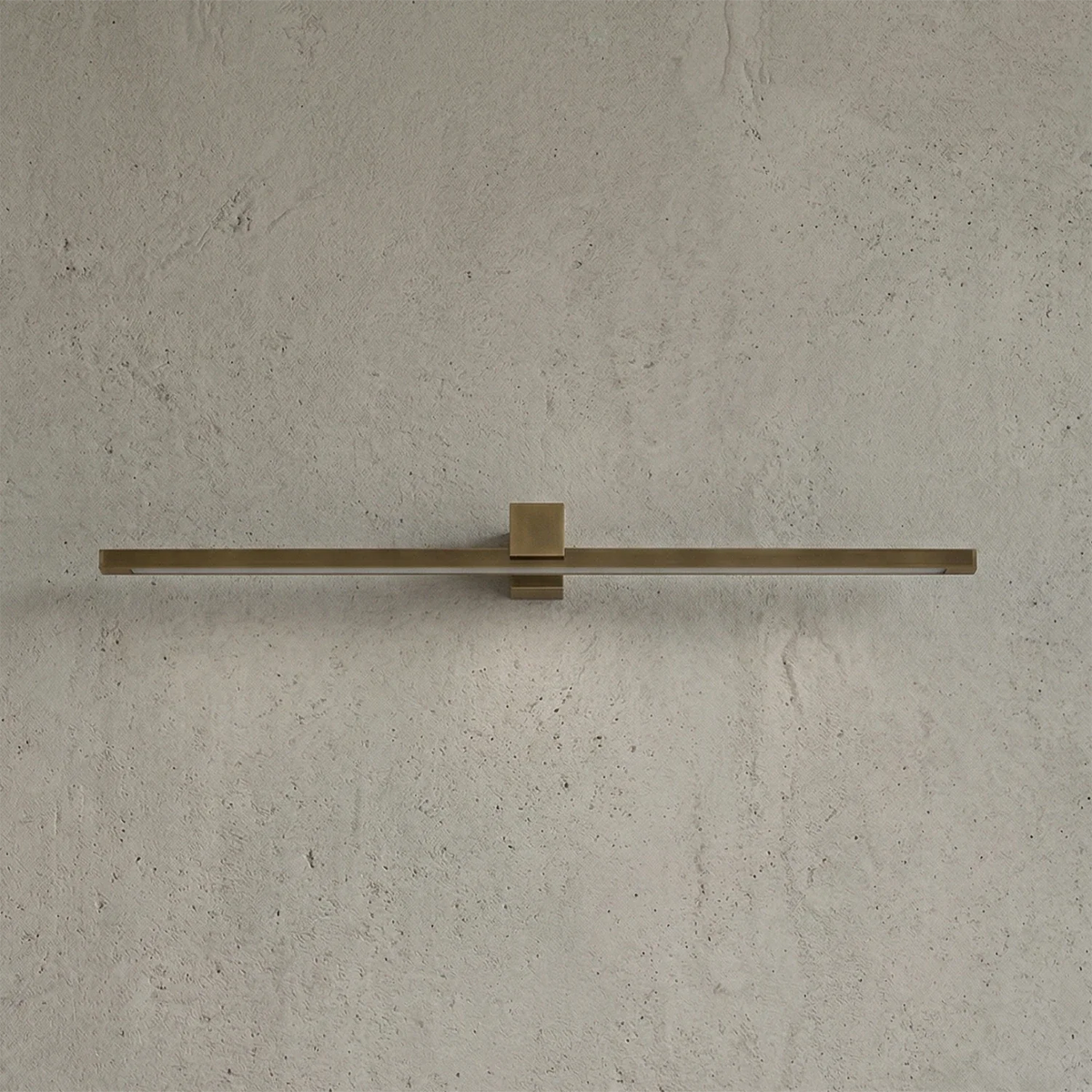 Applique murale LED linéaire en laiton Kivana