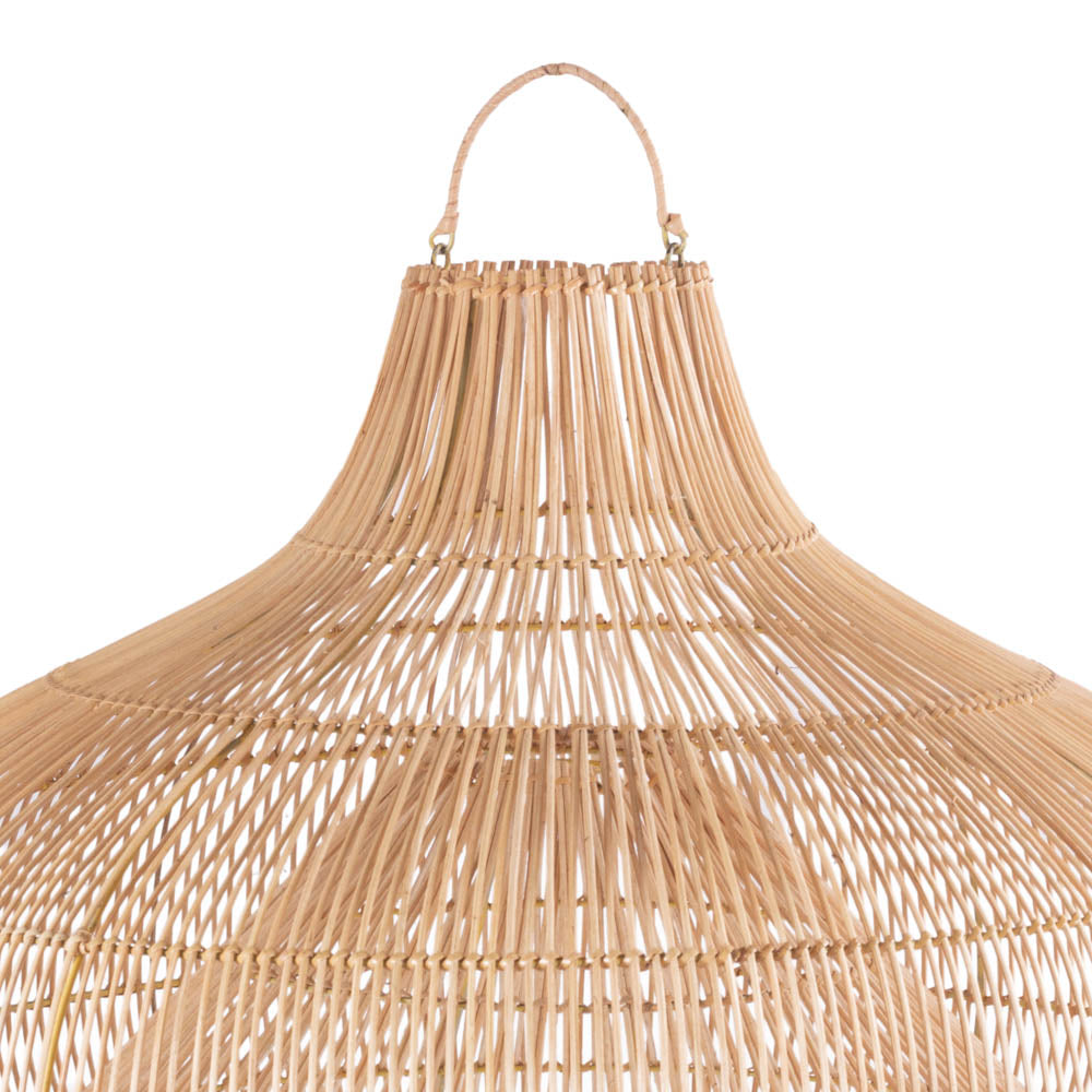 Arlo Handwoven Rattan Pendant Lampshade – Natural