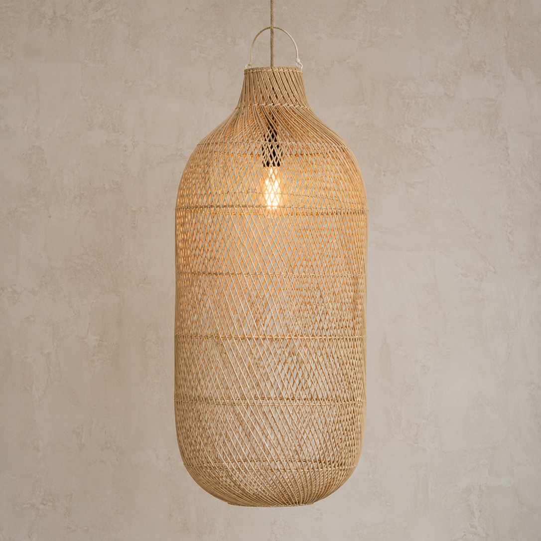 Oversized Sculptural Juno Woven Pendant Light