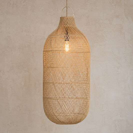 Oversized Sculptural Juno Woven Pendant Light