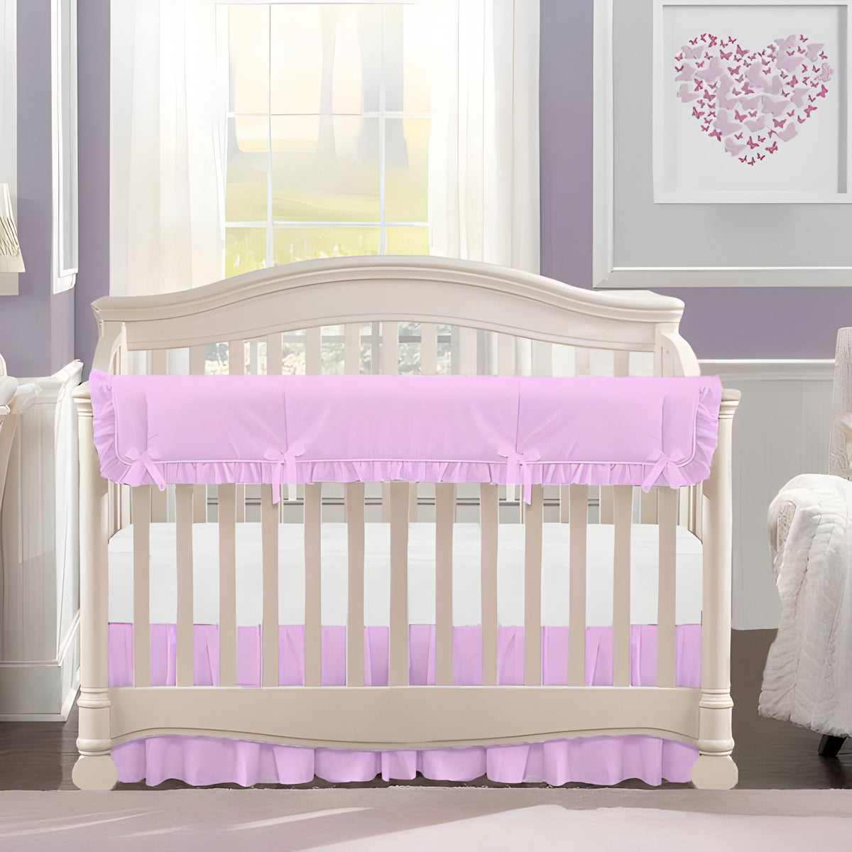 Cotton Knitted Crib Rail Cover