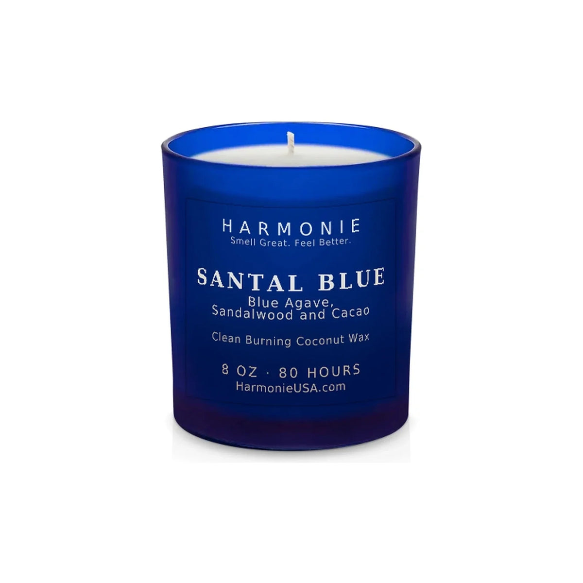 Santal Blue Candle | Harmonie