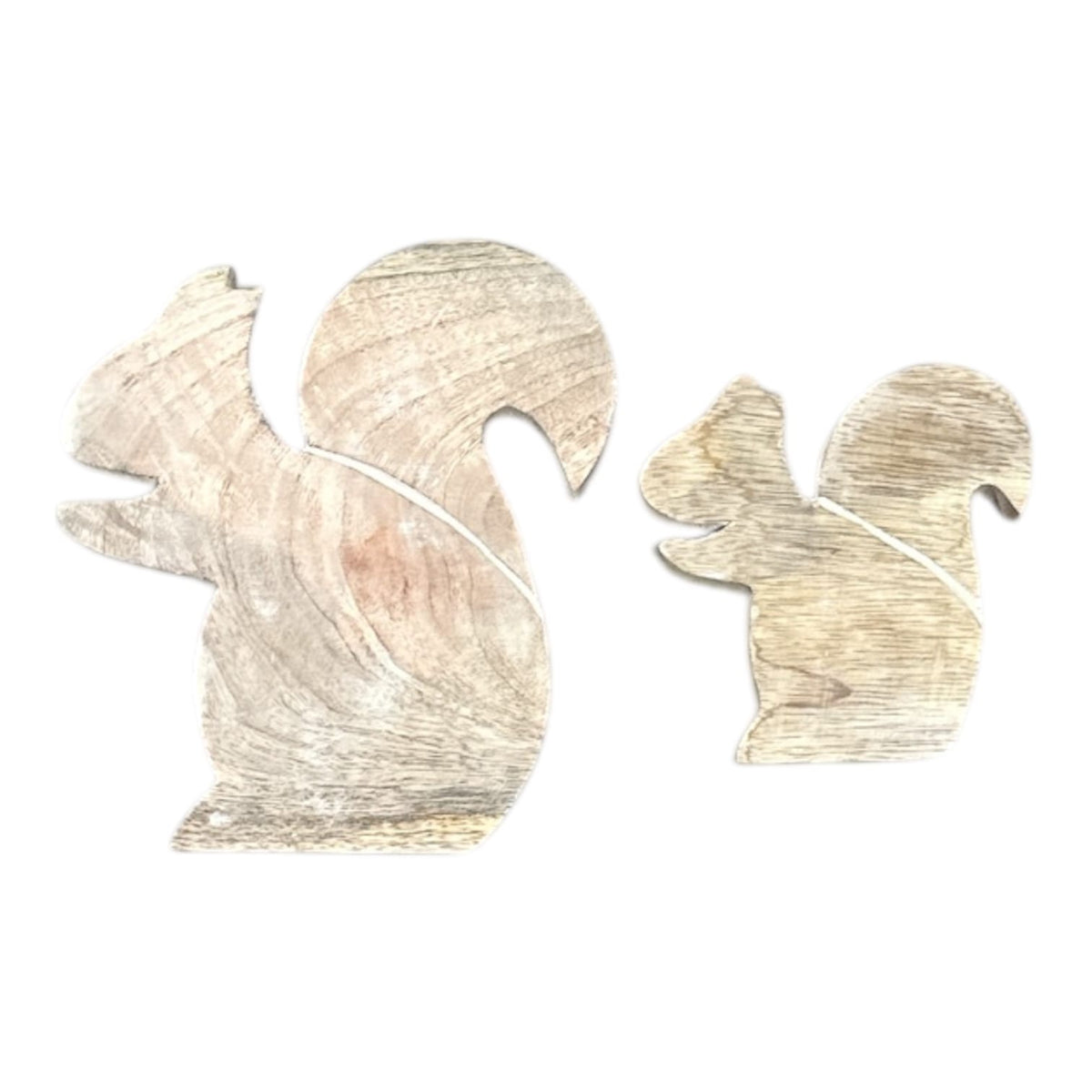 Mango Wood Squirrel Cutout - Small or Large
