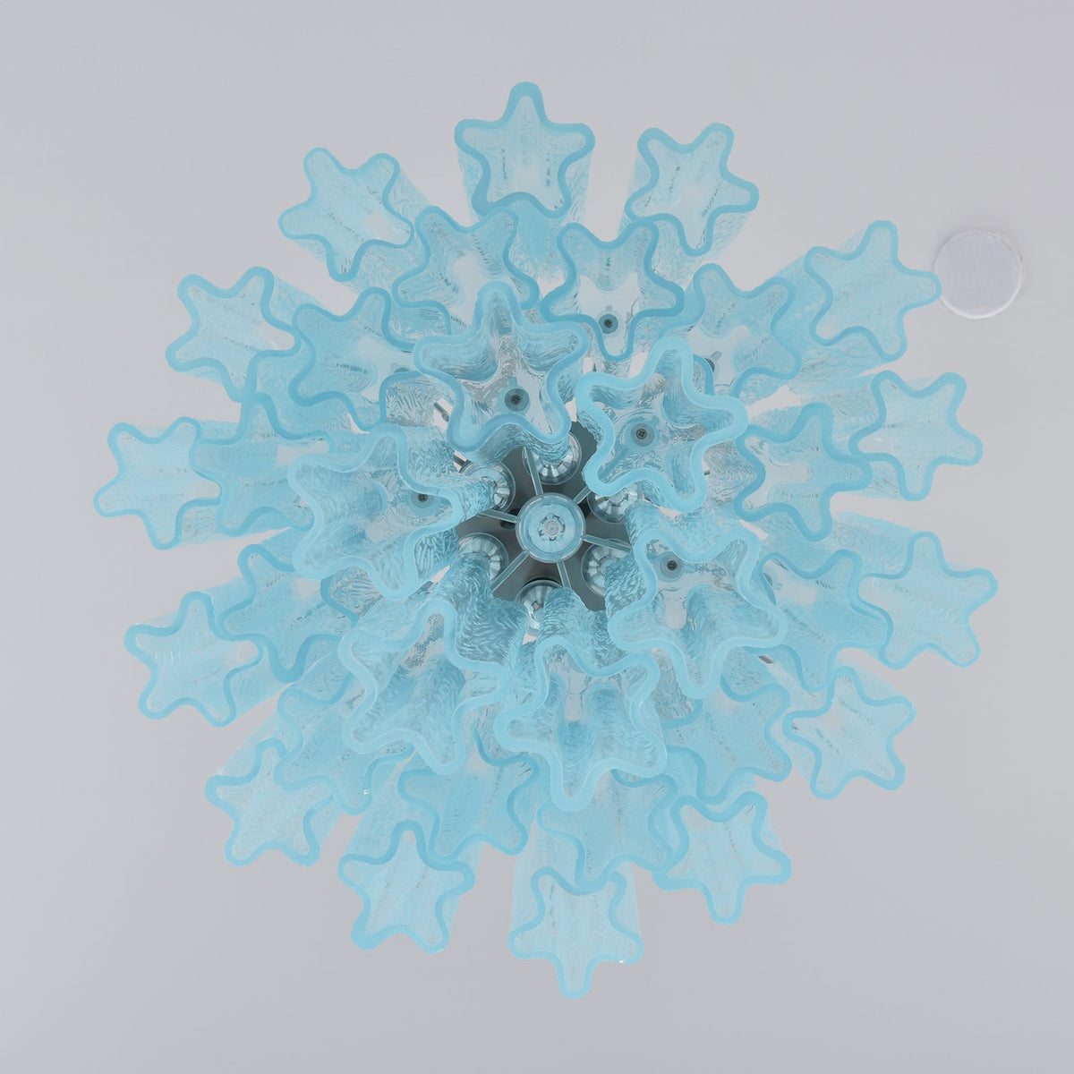 Murano Glass Tube Chandelier