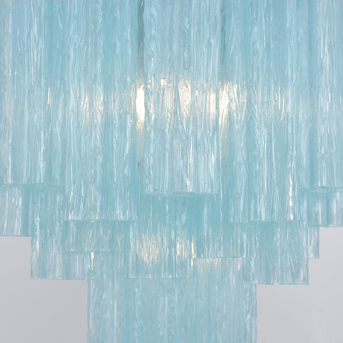 Murano Glass Tube Chandelier