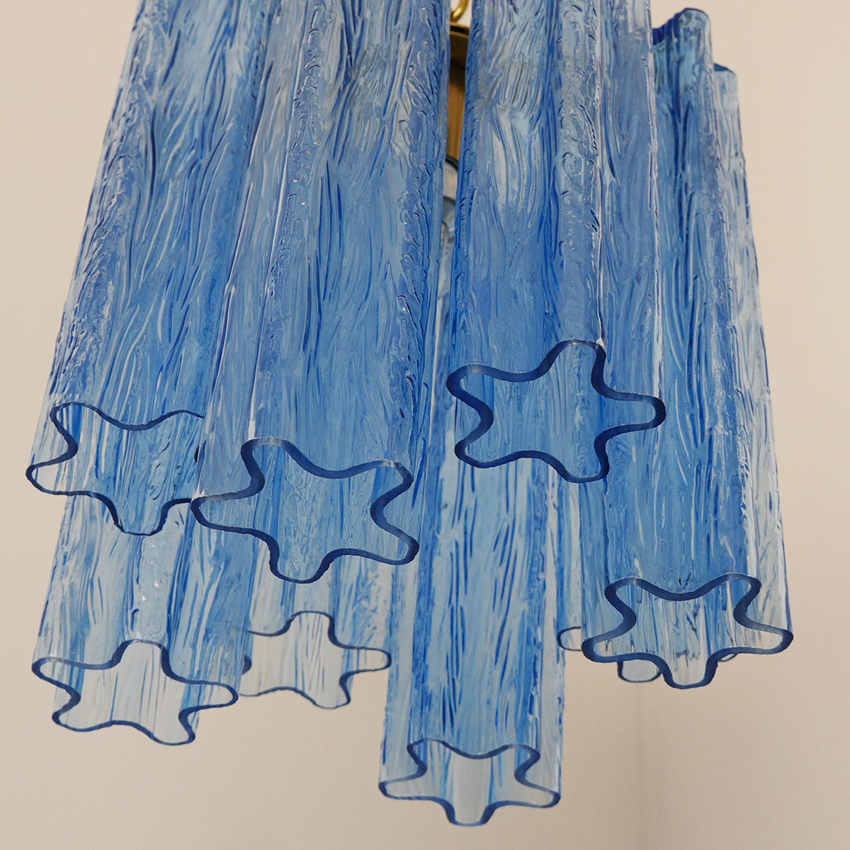 Murano Tubes Glass Chandelier