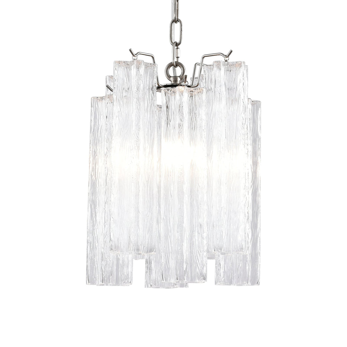 Murano Tubes Glass Chandelier