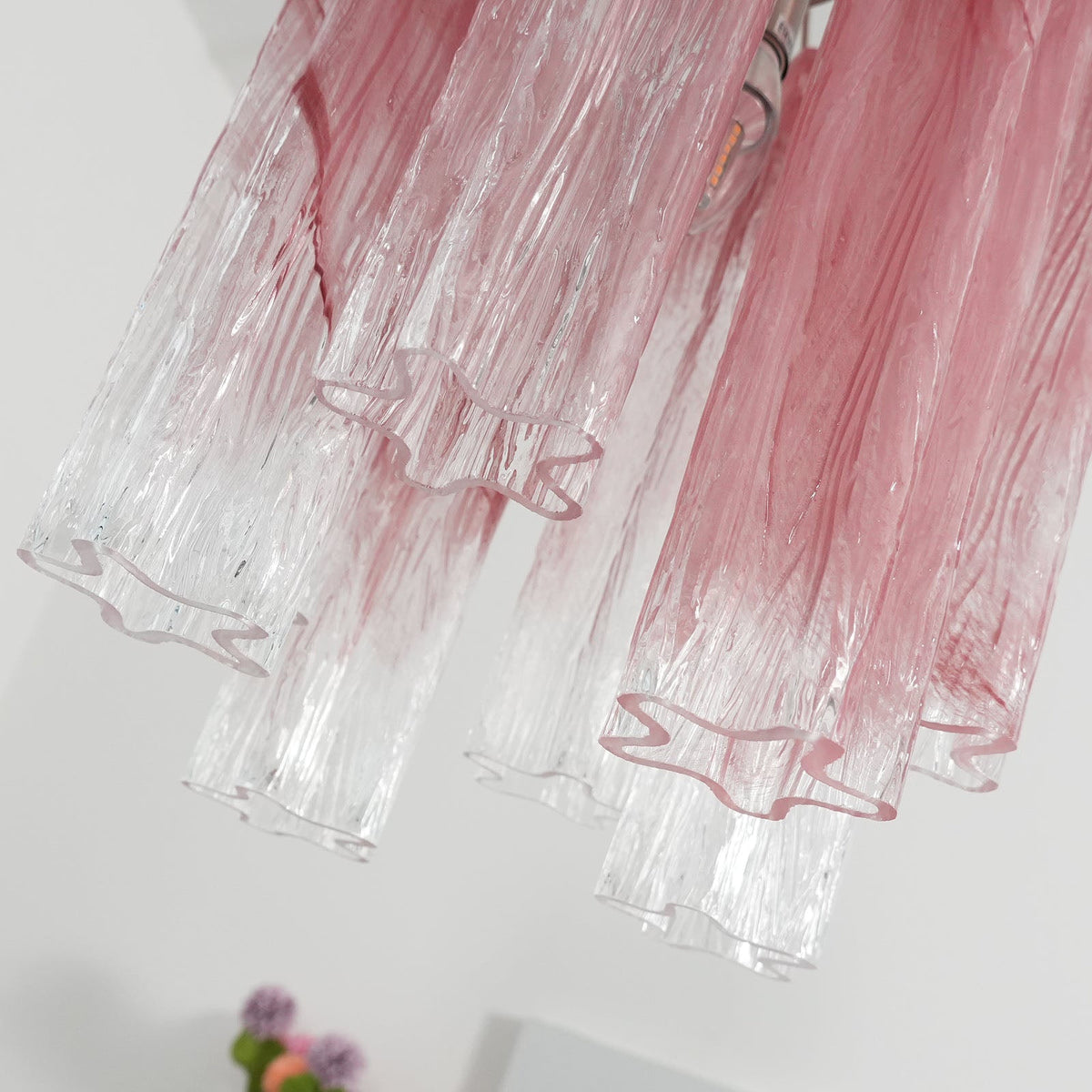 Murano Tubes Glass Chandelier